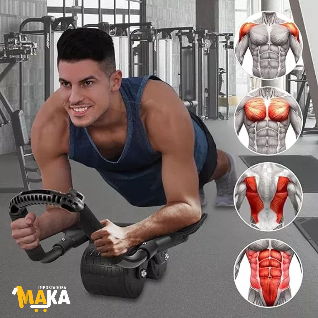 2X1 Rodillo De ejercicio Abdominal y Masajeador De Regalo + Envío Gratis 🎁