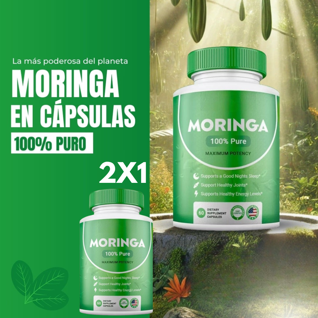2x1 MORINGA PURE 100%