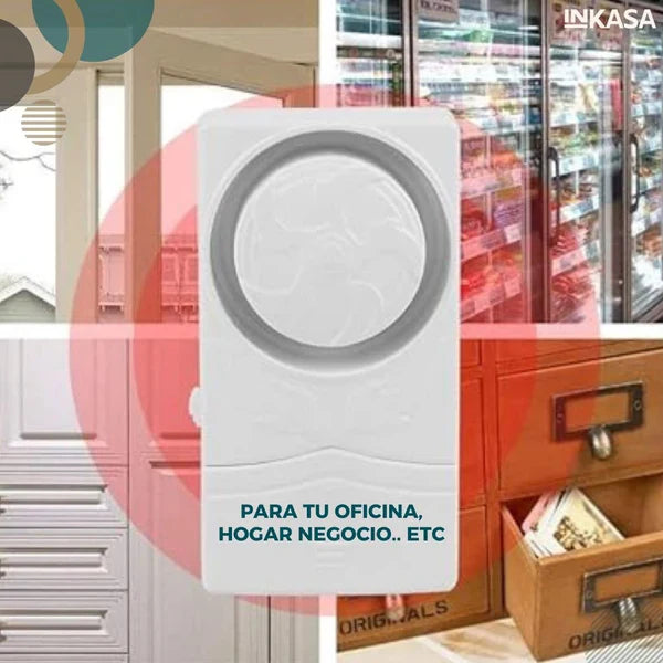 Alarma con sensor magnético