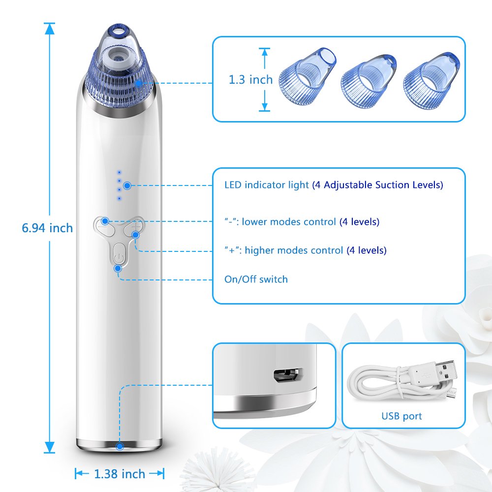 Removedor De Espinillas Al vacío Limpiador