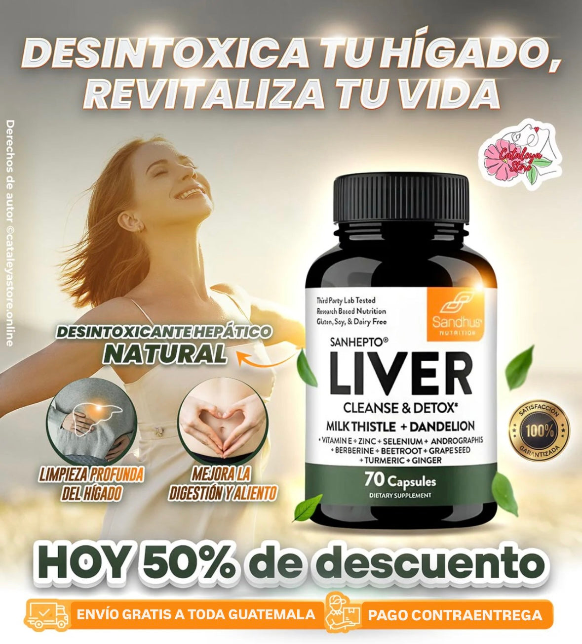 LIVER CLEANSE DETOX + ENVÍO GRATIS