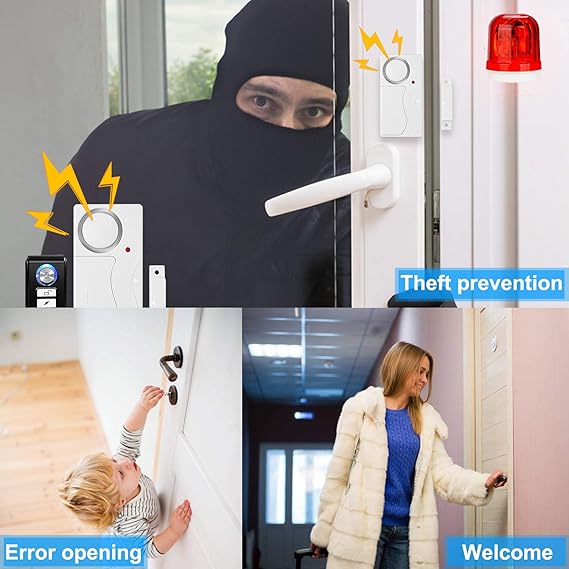 Alarma con sensor magnético