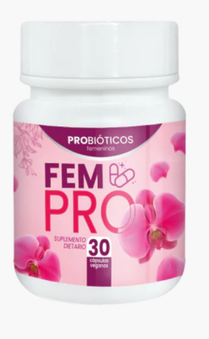 Probiótico Vaginal Femenino FEMPRO 30 CAPSULAS+ ENVIO GRATIS