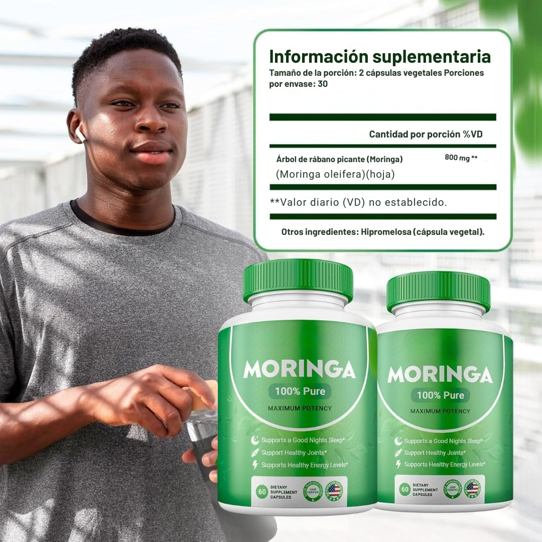 2x1 MORINGA PURE 100%