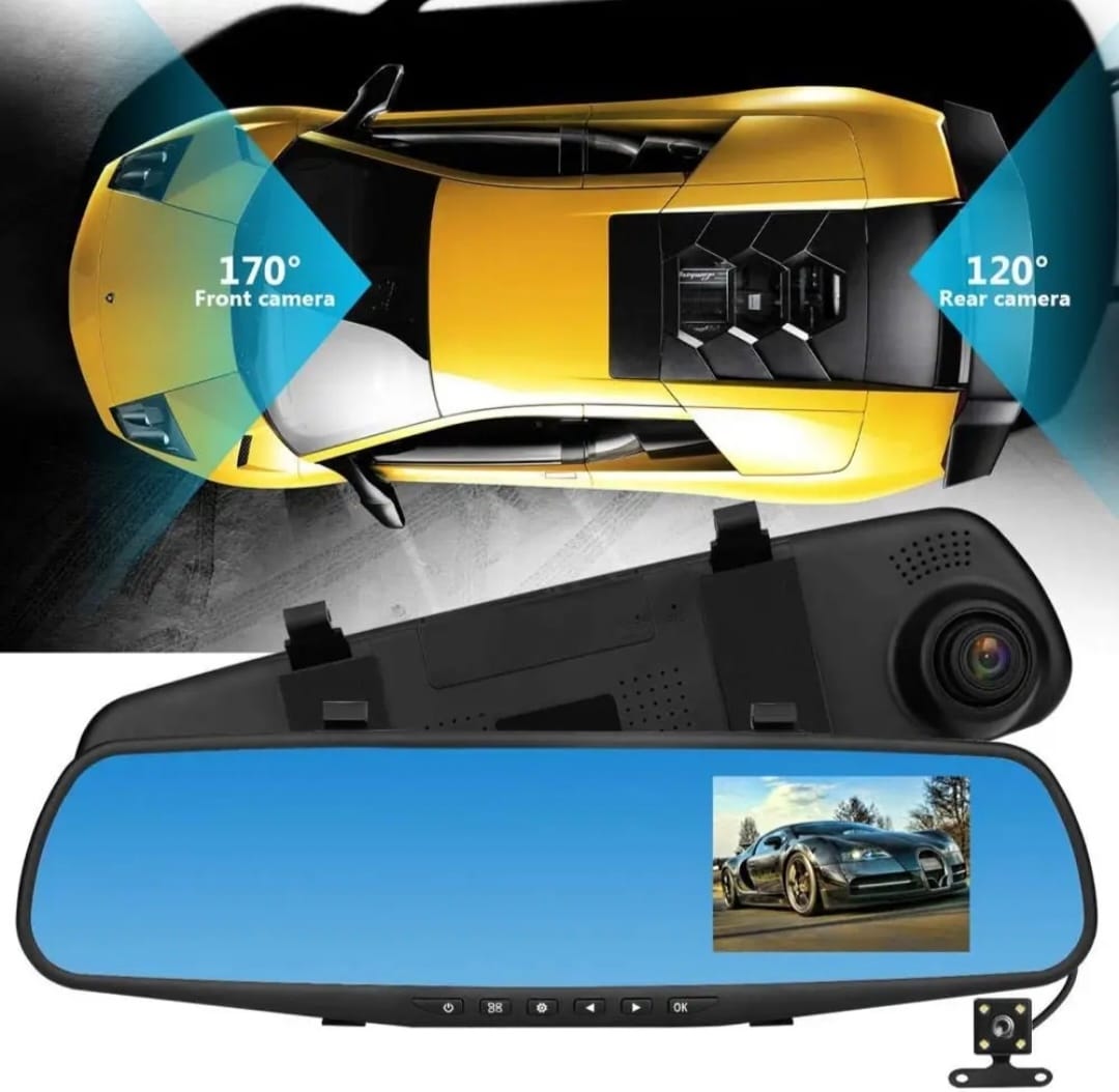 ESPEJO RETROVISOR CAMARA DELANTERA + CAMARA TRASERA | ORIGINAL